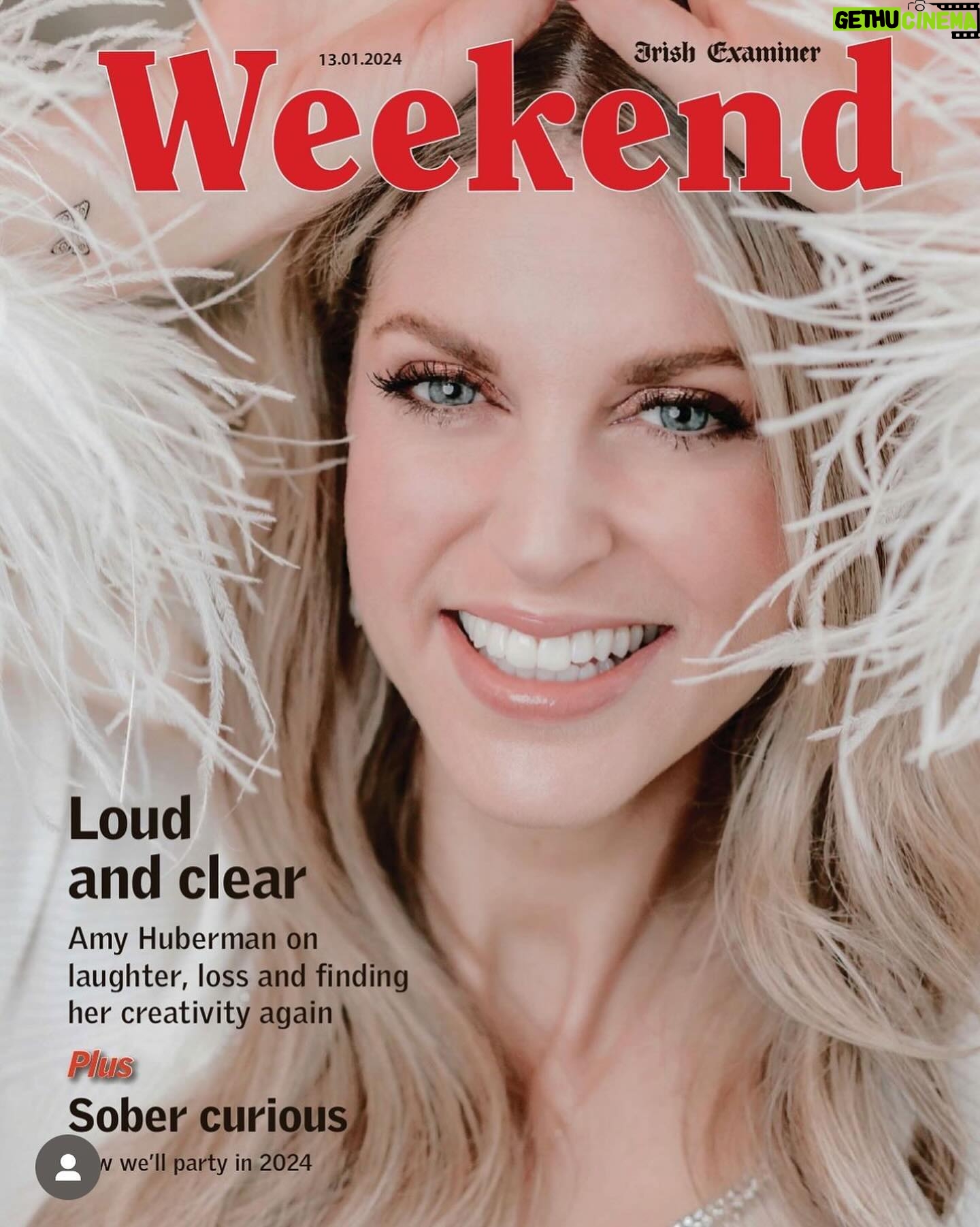 Amy Huberman Instagram - A big thank you to the @irish_examiner @irishexaminerlifestyle for the very fun shoot, I havenβt lay strewn across the floor on a landline since 1998 at least Big thanks also to the very kind and fabulously creative @nvksocial πΈ, to Noel Baker βοΈ and @nicole_glennon @corinagaffey πππ𧦠@cloochy π @cashmandjmc ππ Shoot pics and BTs. I really wanted to go with the last one for the cover.