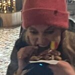 Amy Huberman Instagram - Quite impressed with my level of ferocious dogged commitment to that waffle TBH. So much waffle coming out of me normally it was only fair to get some in. And no, although this little mermaid was tempted to go for an oul flip and roll into the canal she held off 🧜‍♀️ But she did get that keyring.