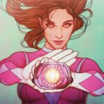 Amy Jo Johnson Instagram - 🚨 NEW EPISODE 🚨 INTERVIEW: Amy Jo Johnson (Live From C2E2) Ad: @shredthestress Joining us this week on the show is the original teenager with an attitude Kimberly Hart AKA the Pink Ranger from Mighty Morphin Power Rangers. She also starred in films like the Disney Channel original movie Susie Q, the hit show Felicity as Julie Emerick, and Constable Callaghan on Flashpoint. More recently, she has teamed up with her co-writer Matt Hotson and artist Nico Leon on the hit @boom_studios series Mighty Morphin Power Rangers: The Return 🩷🤍 It is our honor to welcome @atothedoublej onto The Oblivion Bar Podcast!