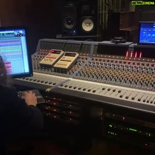 Amy Jo Johnson Instagram - Just making music! @nickmarzock best producer evah! @e.loize violinists killing it!! 💕 #stillhere EP coming 2024 @revolutionrecording