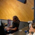 Amy Jo Johnson Instagram - Just making music with some pals… #stillhere EP 🦋 coming 2024. @nickmarzock @studiocitysound