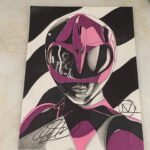 Amy Jo Johnson Instagram - There was a lot of special gifts I received this weekend at @collect_a_con but I have to say this was my favourite. @mellanelli #oliviaheart #mmprthereturn @boom_studios Issue 4 hits stores on Wednesday!