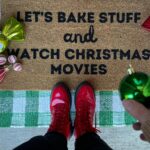 Amy King Instagram - New door mat is my vibe all month long!! Ok.. so what’s everybody’s fav Christmas movie!? Put a 🎄 if it’s National Lampoons! Put a ✈️ for Home Alone Put a 👁️ for A Christmas Story Put a ❤️for Elf Put a 🎅 for Santa Clause I’ll start:: 🎄😉