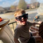 Amy King Instagram – March was spent outside! Mud, picking flowers, park hopping! Cousins came over, paper airplanes, scavenger hunts, slime making , typing, and play dates and a glow party!