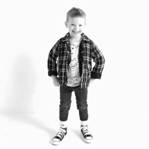 Amy King Instagram - Mama’s lil Valentine! I can’t believe how big he is getting! He’s so smart and so fun! 🥰
These black and whites are the cutest and they really capture his personality perfectly!! 
Thank you @kaceykinionphotography 👏👏