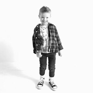 Amy King Instagram - Mama’s lil Valentine! I can’t believe how big he is getting! He’s so smart and so fun! 🥰
These black and whites are the cutest and they really capture his personality perfectly!! 
Thank you @kaceykinionphotography 👏👏