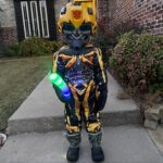 Amy King Instagram - Keep calm and call Bumblebee🌎 #tranformers #halloweencostume