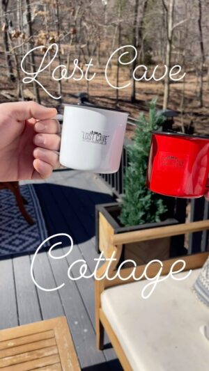 Amy King Instagram - We stayed at the cutest cottage for a little romantic getaway!!
We had the best time @lost_cave_cottage 
 It was charming with a modern twist and so peaceful! We made dinner together and watched movies and slept in!! We hung out in a cave on the property and were welcomed with the cutest greeting basket! We’ve  stayed at several Airbnb’s but The Lost cave did something special! The DVDS included in our basket were ours to keep!! They unknowingly picked Dillon’s favorite movie ( Top Gun Maverick) and they thought of Daxton as well with a Paw Patrol DVD! There were board games! A huge dining table outside and plenty of bonfire spots for a cozy night!! We absolutely loved it and will be back for a Summer getaway! 
#dateyourspouse #valentinesgetaway #airbnbnwa
