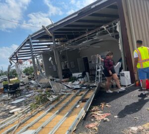 Amy King Instagram - Saturday night a tornado ripped through our hometown. We have spent the last 2 days spending every waking minute with our honey and T loading everything we possibly can of what’s left of their counseling office. 

I was in the truck with @teba_5278 headed to get boxes and tubs and she said to me “ ya know Amy, this is all just stuff and stuff doesn’t really matter.  You can replace all the stuff. Money doesn’t make you happy . What matters is I have my family, and the people I love the most. “

I thought to myself … Wow! such wise words to remember  when we are really going through the fire. Here she is seeing her building destroyed ,pictures, books, memories, and everything she has worked so hard to accomplish - just gone.  She’s being squeezed right now like so many in NWA . I’ve seen insane damage!! There are buildings that are hardly recognizable in some places. There are huge trees in the middle of living rooms and semi trucks flipped over, roofs blown off homes and beautiful cars completely totaled. 

Just remember if you are one of many that are local that is suffering  that “stuff “ can be replaced.  I can’t imagine how hard it must be, but try to remember that happiness is not found in material things. My heart goes out to all of those who are hurting, displaced, stressed and broken hearted. 💛 #nwastrong 🌪️