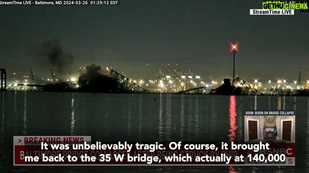 Amy Klobuchar Instagram - Thank you to all the first responders who took quick action that saved lives in Baltimore. I am confident that with the support of President Biden, Sec. Buttigieg, and all the federal, state, and local officials, we will come together to rebuild that bridge.
