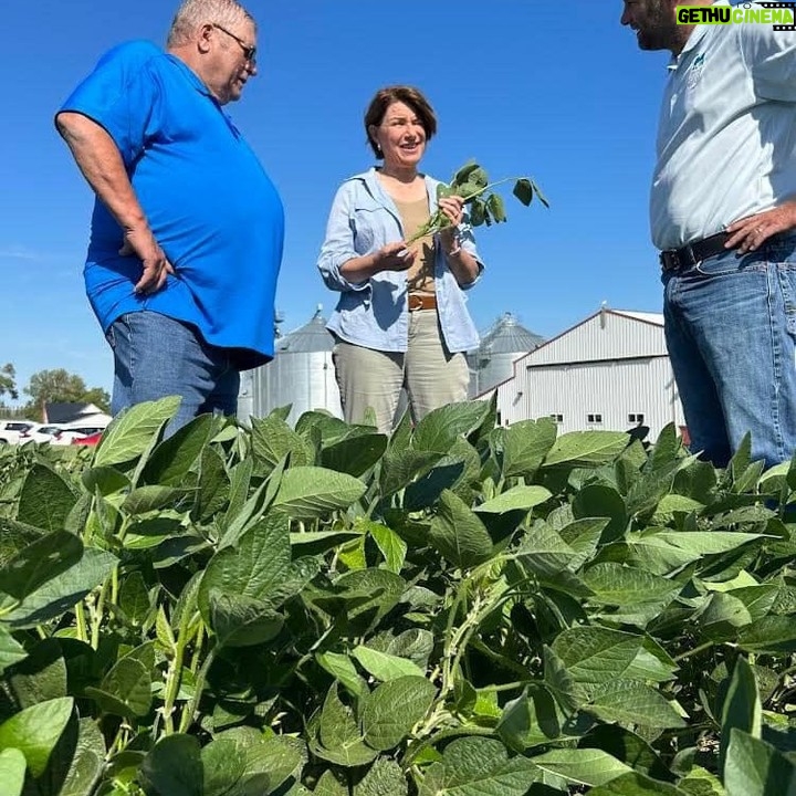Amy Klobuchar Instagram - Happy National Ag Day to every single one of Minnesota’s hardworking farmers and ranchers — if you’re enjoying your meal today, thank a farmer.