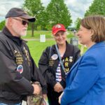 Amy Klobuchar Instagram - I was at the Minnesota State Veterans Cemetery for the Little Falls Memorial Day program to honor those that made the ultimate sacrifice for our country. They ensured a future where liberty prevailed over tyranny, and we get to live in that future.
