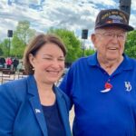 Amy Klobuchar Instagram - I was at the Minnesota State Veterans Cemetery for the Little Falls Memorial Day program to honor those that made the ultimate sacrifice for our country. They ensured a future where liberty prevailed over tyranny, and we get to live in that future.
