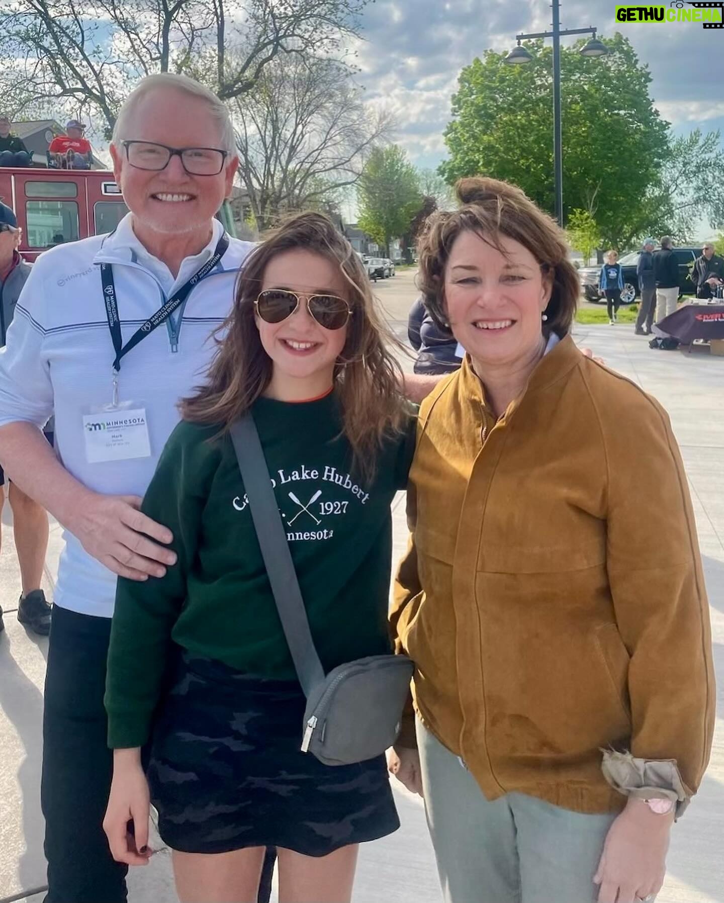 Amy Klobuchar Instagram - Minnesota is not only the land of 10,000 lakes, it’s also the land of 1.4 million licensed anglers! Fishing is an important part of our state’s heritage and economy so it was great to be in Lake City for Minnesota’s 76th fishing opener to celebrate! Good luck out there!