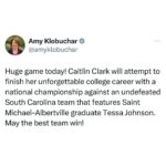 Amy Klobuchar Instagram -