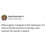 Amy Klobuchar Instagram -