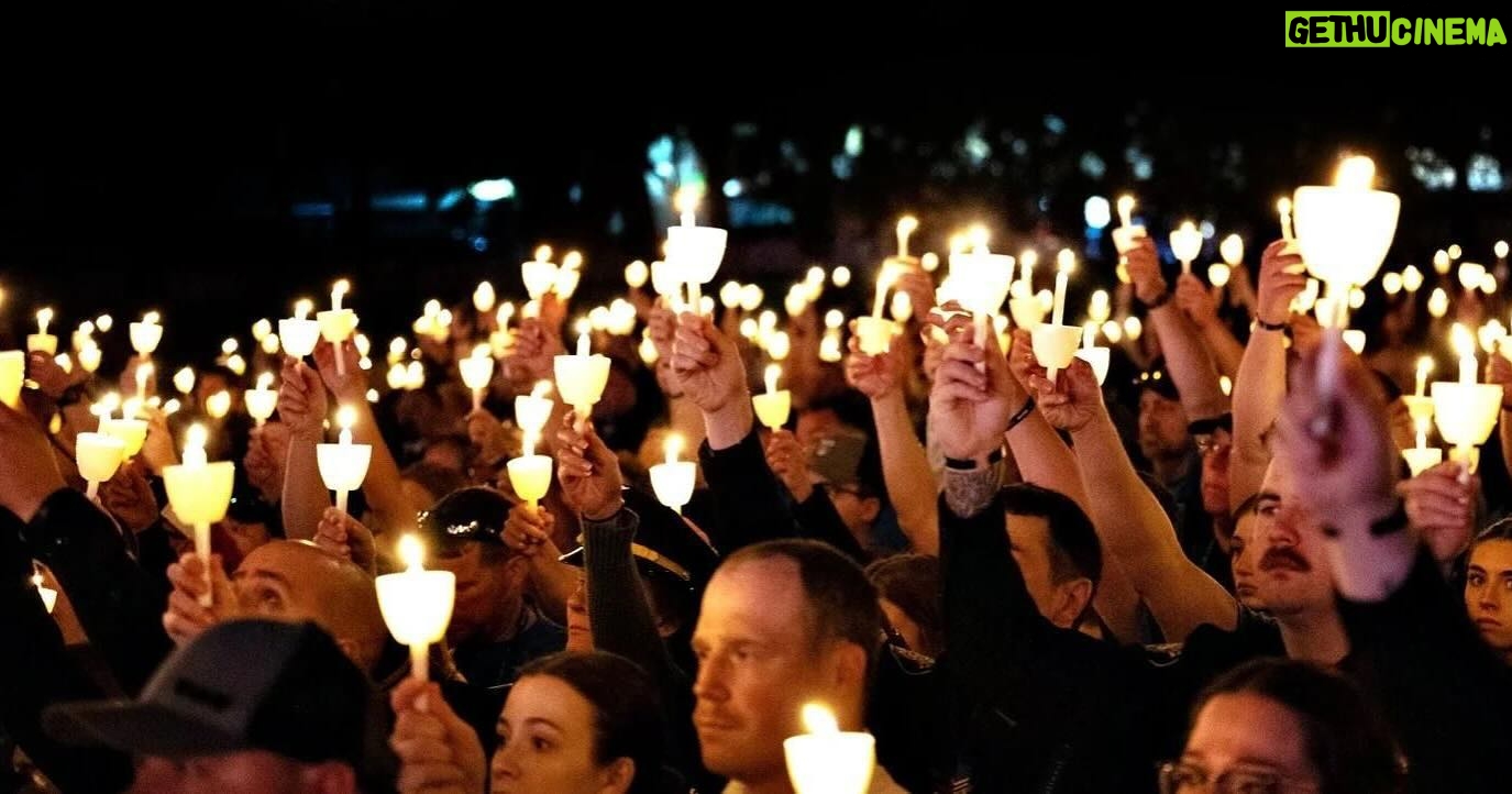 Amy Klobuchar Instagram - Beautiful candlelight vigil last night in honor of Police Week, remembering the officers we’ve lost across the country. It was an honor to be there to remember their service and sacrifice with thousands of others.