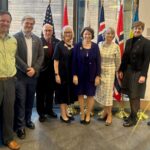 Amy Klobuchar Instagram - I was at the Norway House yesterday to meet with representatives of our European allies and commemorate the 75 year anniversary of NATO. This alliance has strengthened and defended global democracy. Now we must stand together against Vladamir Putin’s brutal war in Ukraine.