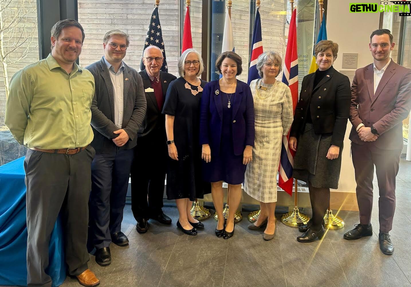 Amy Klobuchar Instagram - I was at the Norway House yesterday to meet with representatives of our European allies and commemorate the 75 year anniversary of NATO. This alliance has strengthened and defended global democracy. Now we must stand together against Vladamir Putin’s brutal war in Ukraine.