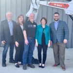 Amy Klobuchar Instagram - I went to Doosan Bobcat in Litchfield to see their newly expanded facility and hear about their work creating attachments for mowers and grappling equipment. Manufacturing helps drive our state’s economy, and I’m working to keep it that way.