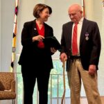 Amy Klobuchar Instagram – It was over 70 years in the making, but a wrong was finally righted today in St. Peter when WWII and Korean War veteran Earl Meyer received the Purple Heart. Earl Meyer is a true American hero that deserves this recognition for putting his life on the line for our country.