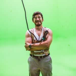 Amy Nelson Instagram - It’s live! You can now go experience A Heist with Markiplier for yourselves, for free on Youtube!

Mark was an absolute force throughout the entire production process. He wrote, directed, and starred in a project larger than anything we’d ever even had a hand in before. He worked himself to the bone every day on set and fell asleep from exhaustion every night the moment he got in the car at 5am. I can’t say I endorse his method of working himself to complete exhaustion, but it’s his way and I hope you can see that in the final product. It was a labor of love.