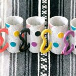 Amy Nelson Instagram - ⬅️ swipe for more! ⬅️ A collection of a few of your custom circus mugs! Not a single person included green in their color choices this last round, so dream up some green palettes with me!!🦎💚