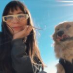 Amy Nelson Instagram – Henry-eating-a-pig-ear-and-falling-asleep-on-the-beach to study/relax to