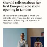 Amy Sherald Instagram - I’ve been mostly MIA on the gram for the past year getting ready for my show in October at @hauserwirth . Here’s a little bit about it. Link in my Bio. Where’s my London crew at? 💫 ok byeeeeee back to work xo