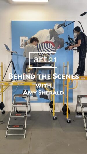 Amy Sherald Instagram - A look behind the scenes during filming with Amy Sherald for #Art21Season11

Crew: @j__.li, @carveraudainstudio
Director and Reel Footage: @ianjforster

“Everyday Icons” premieres this Friday, April 7th at 10PM ET online and on PBS. This first episode of Season 11 features artists Amy Sherald (@asherald), Daniel Lind-Ramos (@daniel_lind_ramos), Rose B. Simpson (@rosebsimpson), and Alex Da Corte.

Filmed at: @highmuseumofart, @hauserwirth @museumcolumbus @nmaahc

Link in bio to watch the Episode 1 Teaser for “Everyday Icons”

#Art21Season11 #EverydayIcons #PBS #ArtintheTwentyFirstCentury