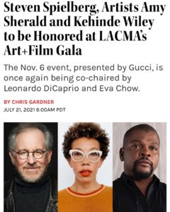 Amy Sherald Instagram - Tomorrow ✨#itme #honoredtobehonored