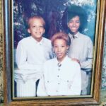 Amy Sherald Instagram - I missed National Siblings Day! Y’all better not say anything about our bolo’s. 🥳😁#internationalsiblingsday #thankgodwerecoolnow