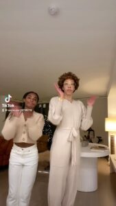 Amy Sherald Instagram - Auntie duty! Get into it 😜 Happy New Year from our home to yours. #theshembertons