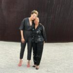 Amy Sherald Instagram - It’s my Mommaners birthday also known as The Geraldine also known as The General. My favorite thing about looking in the mirror now at 47 is seeing her face in my face. I reflect about her 47 year old self and think about myself now at the same age. She is such an amazing woman. So grateful for all she pours into our family. Today is also my heart transplant birthday. So on this day my gratitude to have my life extended to be able to wish her a happy birthday always stands at attention to my donor Kristins family. 👩🏼‍🤝‍👩🏽#adventuresofkristinandamy #hearttransplantrecipient #birthdaygirls