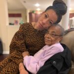 Amy Sherald Instagram - It’s my Mommaners birthday also known as The Geraldine also known as The General. My favorite thing about looking in the mirror now at 47 is seeing her face in my face. I reflect about her 47 year old self and think about myself now at the same age. She is such an amazing woman. So grateful for all she pours into our family. Today is also my heart transplant birthday. So on this day my gratitude to have my life extended to be able to wish her a happy birthday always stands at attention to my donor Kristins family. 👩🏼‍🤝‍👩🏽#adventuresofkristinandamy #hearttransplantrecipient #birthdaygirls