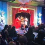 Amy Sherald Instagram - My niece turned 18 this month🤯Time flies by so fast. Thank you to the queens at @lipsatl for such a fun evening. Drag IS Joy❣️❣️❣️#funaunt #dragqueen #lipatl #birthdaygirl