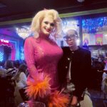 Amy Sherald Instagram - My niece turned 18 this month🤯Time flies by so fast. Thank you to the queens at @lipsatl for such a fun evening. Drag IS Joy❣️❣️❣️#funaunt #dragqueen #lipatl #birthdaygirl