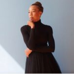 Amy Sherald Instagram - Magical moment to be featured in the @financialtimes London @bandrybarry it was truly an honor to share this moment with you. Captured by the brilliant @mingsmithphoto in @brandonmaxwell ❤️🧙🏼‍♀️#Hair by @myssmonique 🌹#oct12 #hauserandwirth #adventuresofkristinandamy