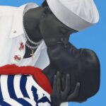 Amy Sherald Instagram - The World We Make Opening to the public Oct 12 @hauserwirth London 🫶🏽 Title: For Love and For Country