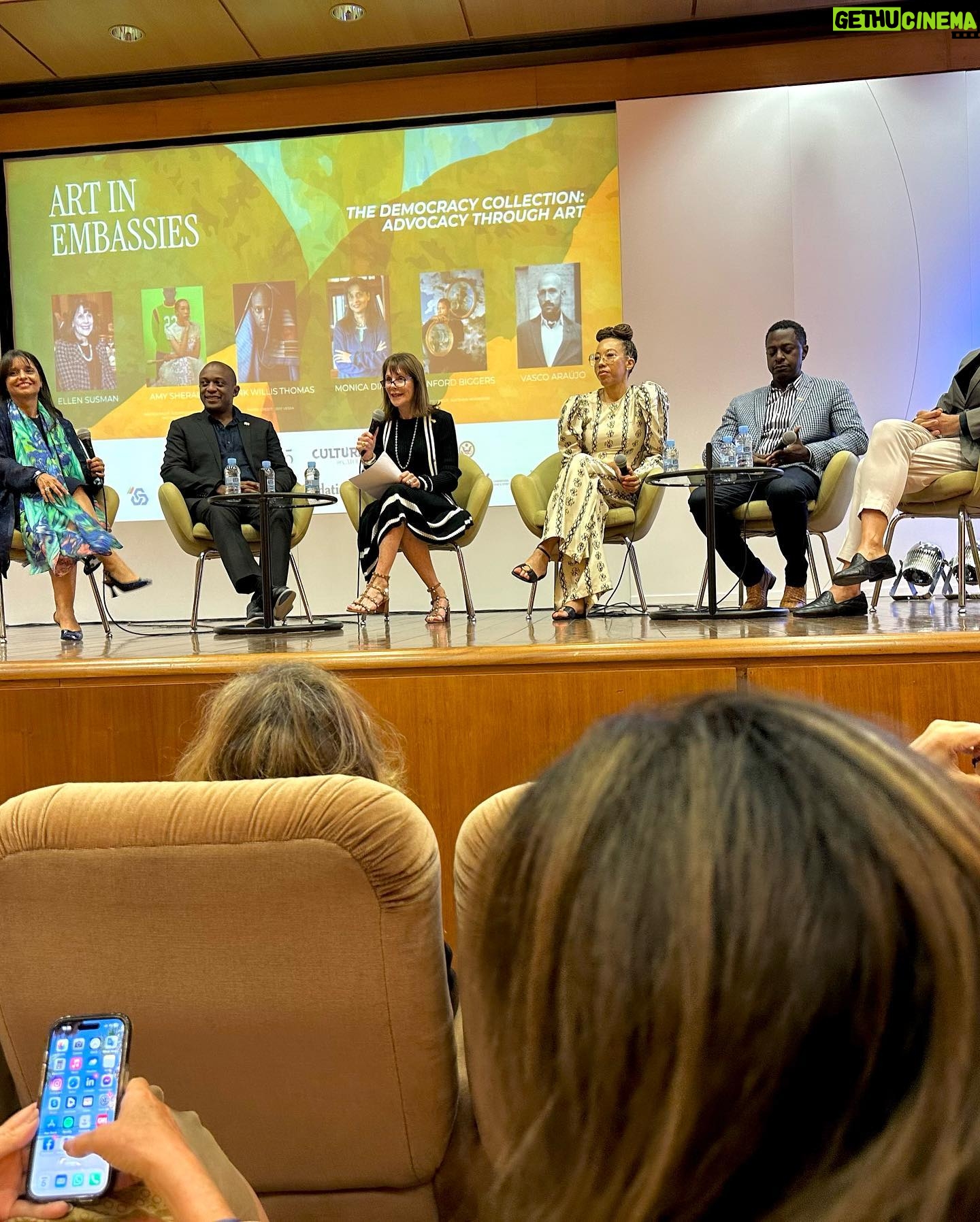 Amy Sherald Instagram - @usembportugal 60th year Celebration of Art in Embassies #photodump Great to see old faces and friends and make some new ones. #lisbon #portugal