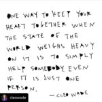 Amy Sherald Instagram - RP 🖤✔️• @cleowade The best way to not feel helpless, is to help. However you can. Helping, like healing, looks different for everyone. We all have different capacities and varied ways we are able to show up. But remember, there is always some way to show up for whatever it is that is breaking you heart. I will put some resources to learn more about the crises happening in Haiti and Afghanistan in my stories. Two organizations I am personally donating to, following,and learning more about are @mothersofafghanistan currently serving Kabul/Jalalabad and @sowaseed working with orphaned children in Haiti. I love you.