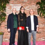 Amy Sherald Instagram - Thrilled to be honored at the Art 21 Spring Gala alongside #DavidHowe and #HiroshiSugimoto @jordanmcasteel thank you for your support and your heartfelt and hilarious introduction. ❤️ Suit: @willychavarrianewyork Jewelry: @charlottechesnais Bag: @brandonblackwoodnyc Shoes: @driesvannoten Hair: @myssmonique Styled by @carlocatastrophe 📸: @kelbpics