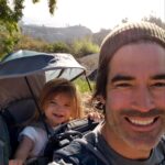 Amy Smart Instagram – Carter I didn’t think a person like you existed and I’m so lucky to share life together. You are a stellar human and the best daddy to our girl. We are both so lucky! Keep being cool in that tie Flora made you! @carterooster #happydaddysday