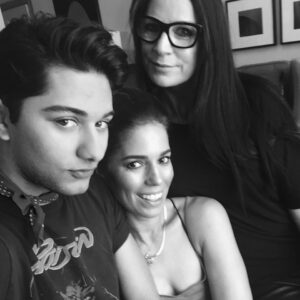 Ana Ortiz Instagram - Getting glam w genius @kateland7 & my babe @markindelicato @atxfestival #uglybettyreunion