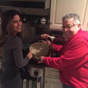 Ana Ortiz Instagram - Oye @ananavarrofl my dad #AngelOrtiz & I making #coquito for Xmas! I gotta a good recipe! #firstcoquitooftheholidays