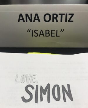 Ana Ortiz Instagram - Here we go... #LoveSimon #tableread @disneyplus