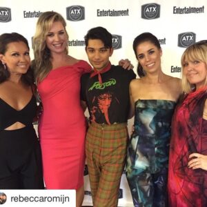 Ana Ortiz Instagram - Still feeling all 😍😂 from the #UglyBettyReunion #hulubringbackuglybetty @rebeccaromijn @vanessawilliamsofficial @markindelicato #ashleyjensen
