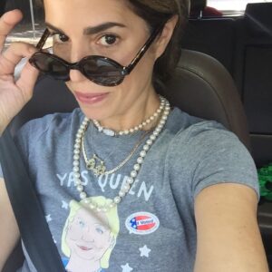 Ana Ortiz Instagram - That was fun! #VOTE #imwithher #madampresident2016