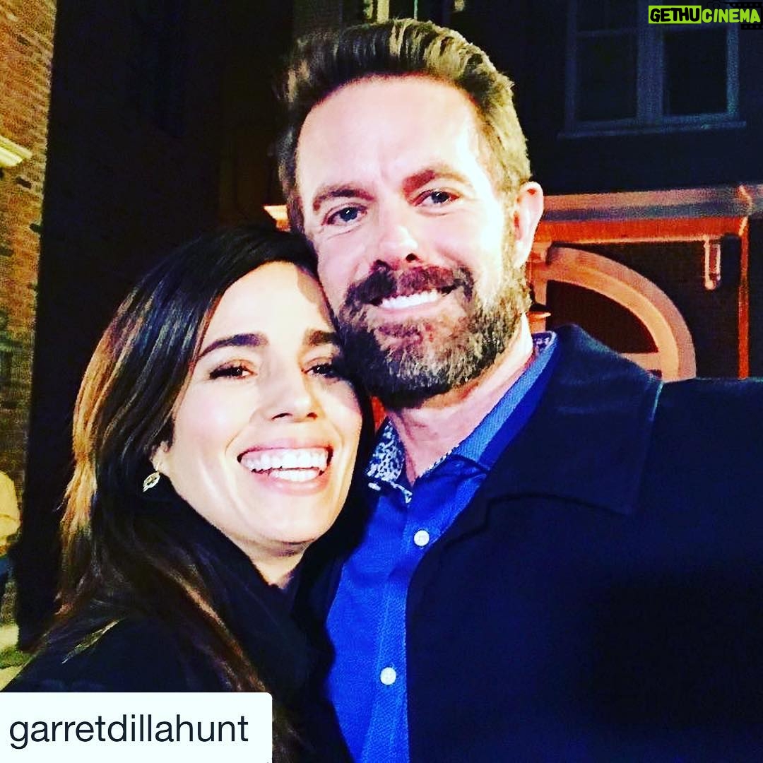 Ana Ortiz - 1.6K Likes - Too much fun! #MindyProject @garretdillahunt ・・・
Welcome to @mindyprojecthulu @therealanaortiz. No one I'd rather night shoot with.