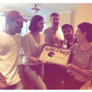 Ana Ortiz Instagram - Sunday family dinner at The Foley’s. #whiskeycavalier @willtylerjames @laurencohan @scottkfoley @virdas Photo cred & hostess w the mostest @themeanchick